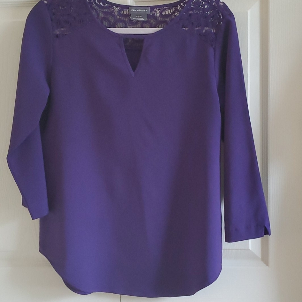 Van Heusen blouse-purple